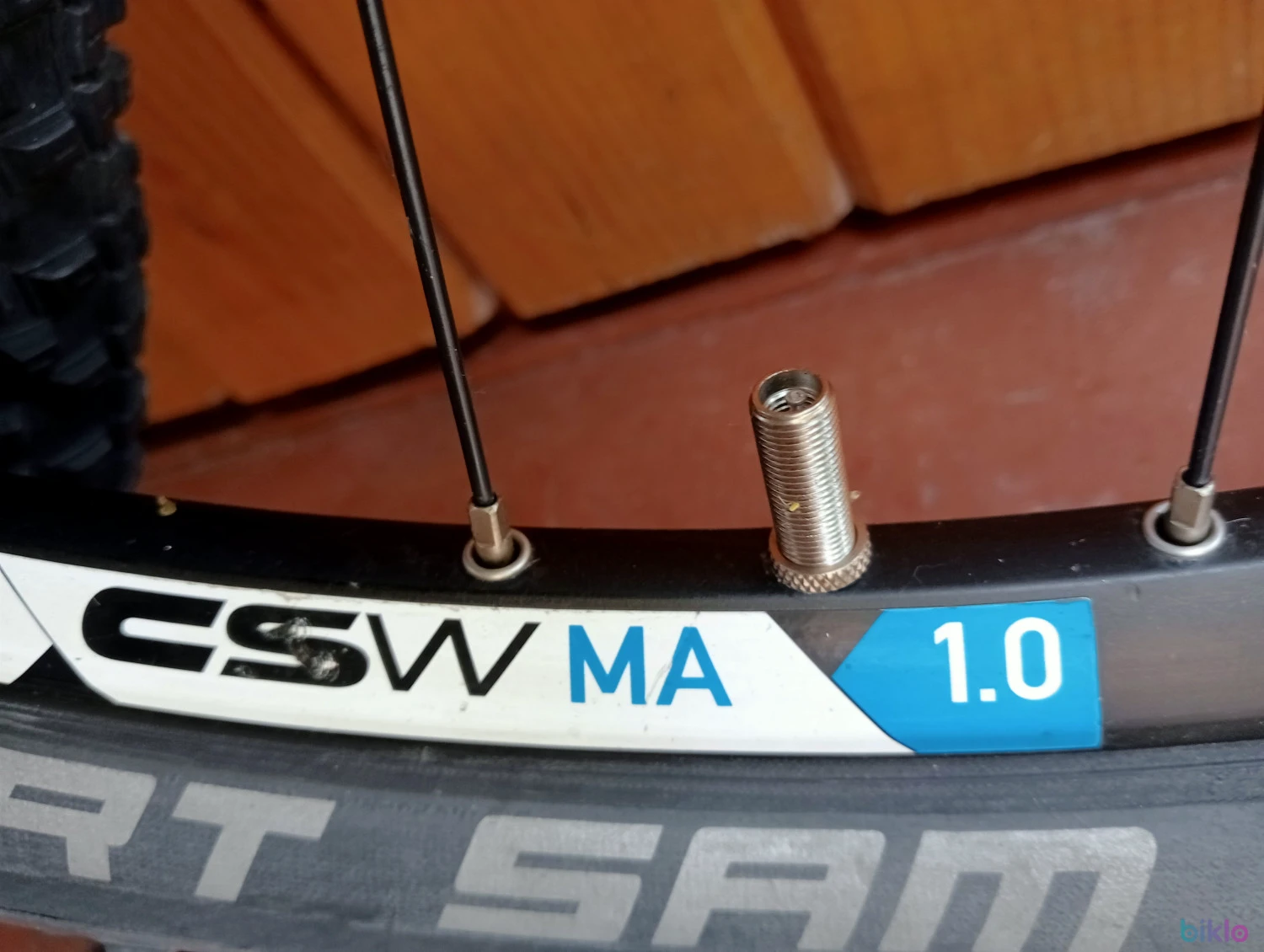 4. Roata fata mtb 29" janta si butuc pe rulment DT Swiss disc frana 180 mm Bergamont 29