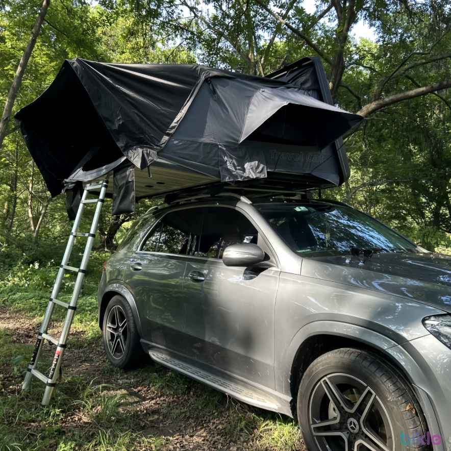 7. Cort plafon auto cu Capac ABS , Discover MAX 1.64×2.16 m cu sky roof , impermeabil