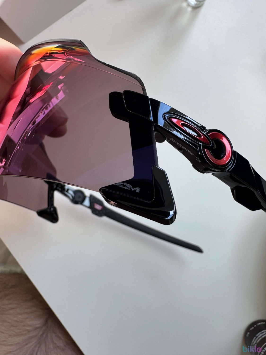 1. Ochelari bicicletă Oakley Kato Prizm Road Polished Black