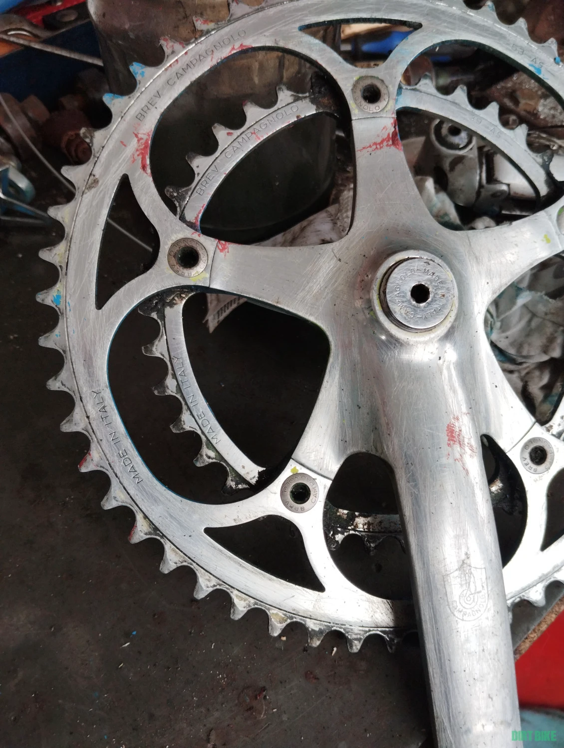 1. Angrenaj Campagnolo vintage
