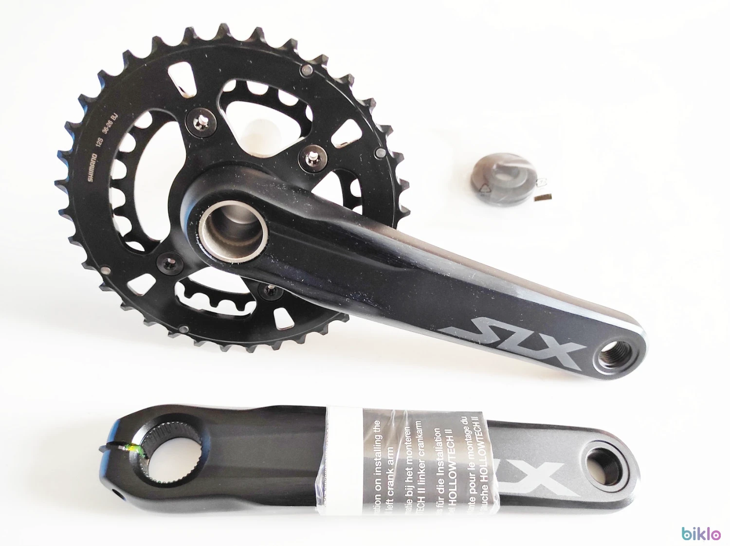 1. Angrenaj pedalier Shimano SLX FC-M7120-B2 2x12v. Boost 36/26T 175mm, nou