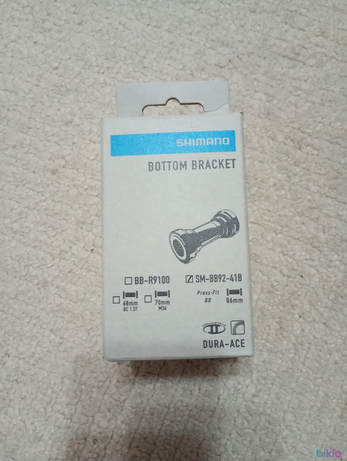 1. Butuc pedalier Shimano Dura-Ace