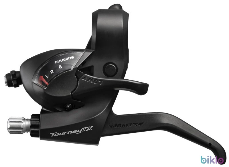 2. Shimano TOURNEY ST-TX800 3vit. maneta fata frana+schimbator