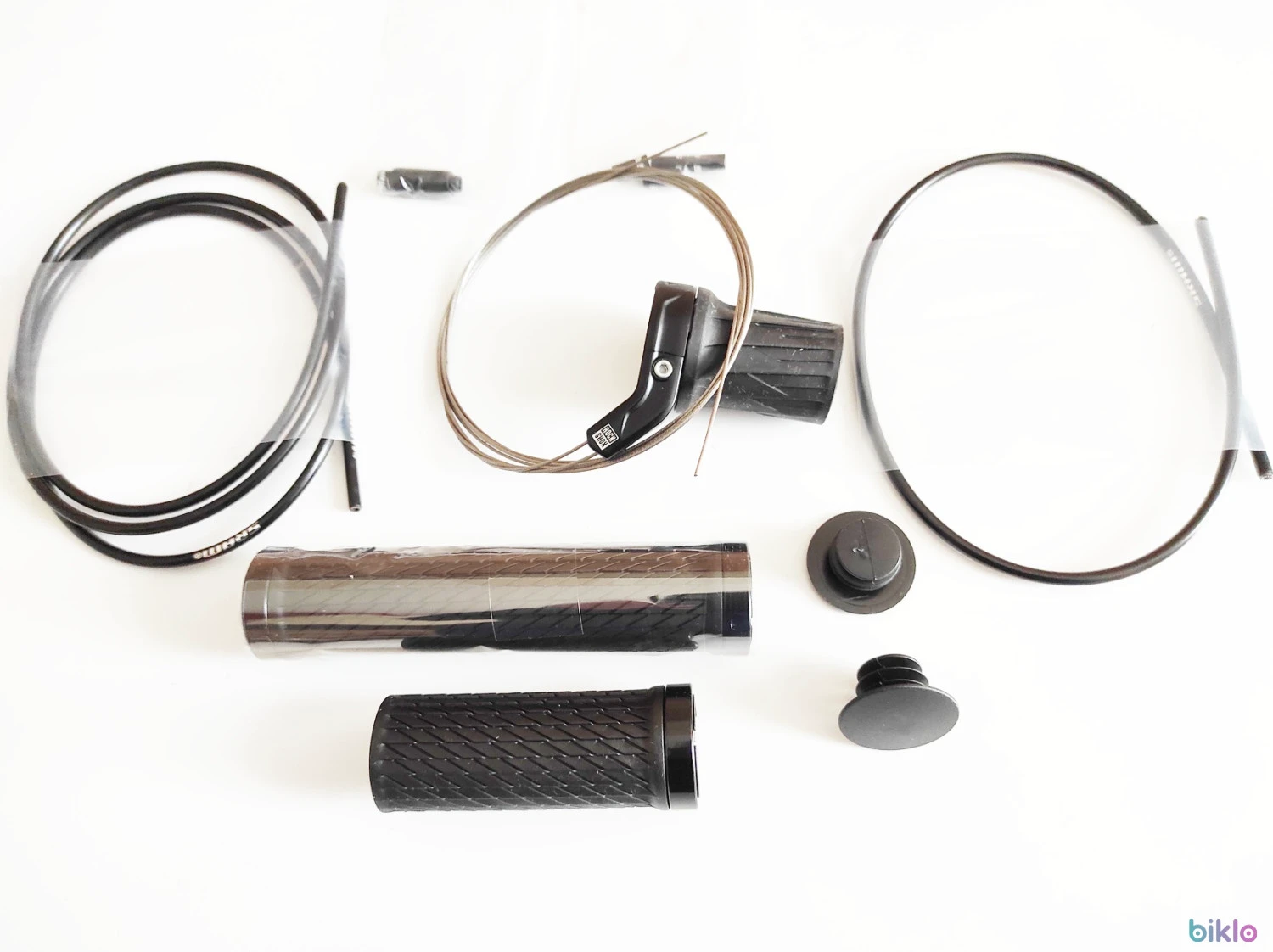 1. Kit maneta blocaj furca si amortizor Rockshox Twistlock Full sprint left nou