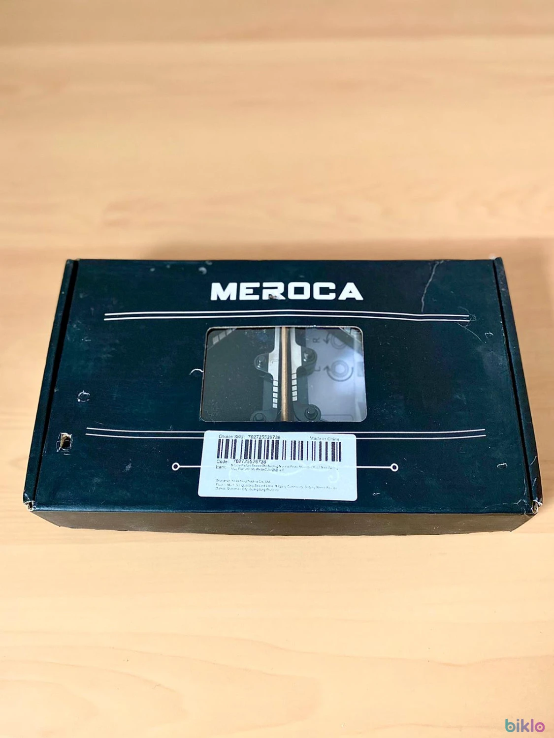 7. Meroca pedale bicicleta DU Rulment MTB aluminiu