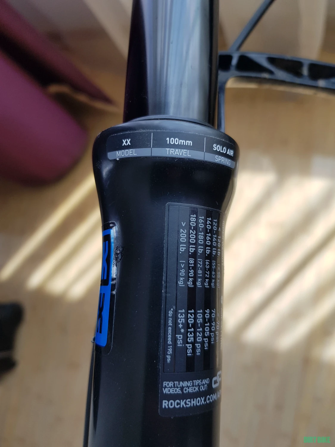 6. Rockshox SID XX 29 Boost