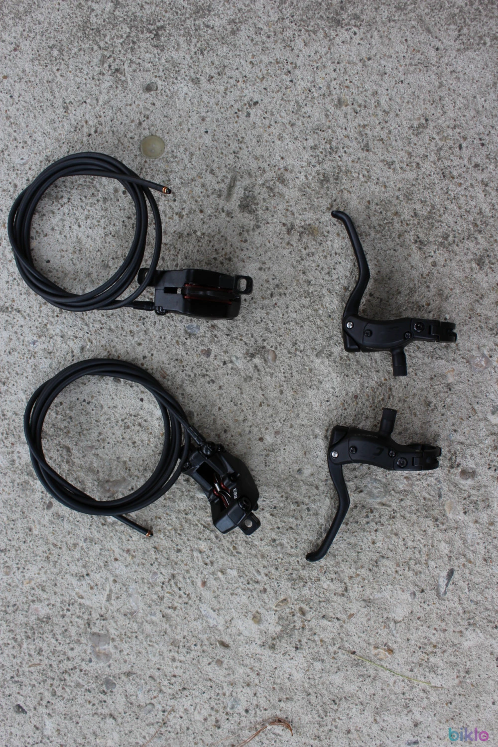 1. TRP C2.3 (HD-EU832) 4-Piston Hydraulic Disc Brake Set DH MTB Heavy Cargo E-Bike