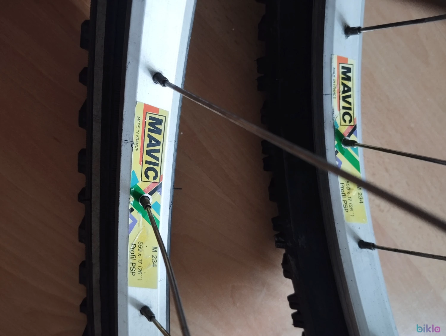 1. Roti 26er Mavic M234 cu butuci Deore LX Vintage