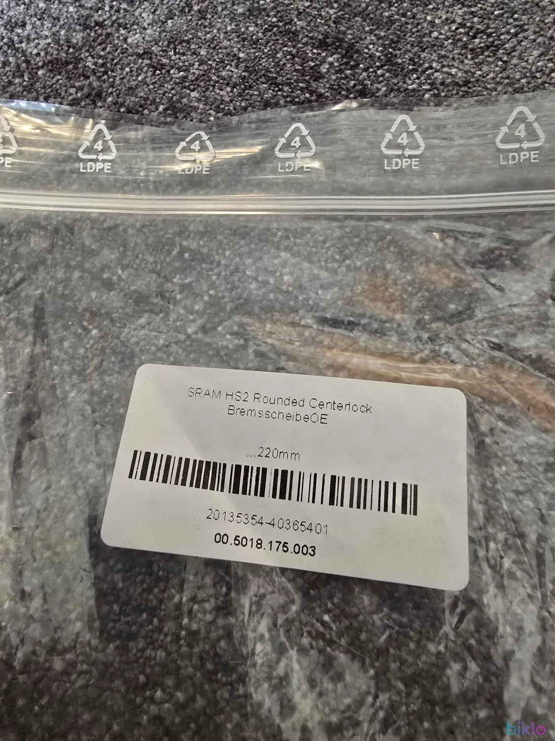 3. Sram HS2 220 mm CL NOU