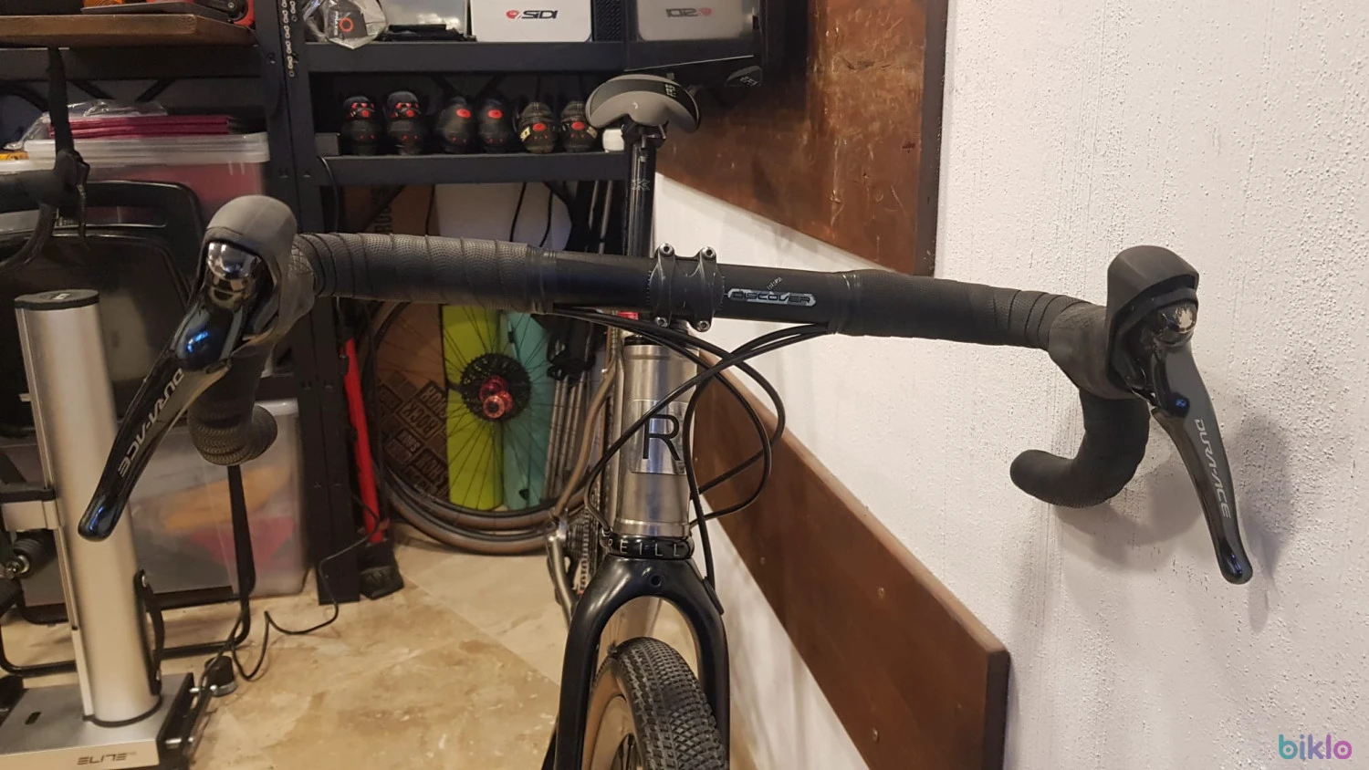 7. Gravel Reilly Gradient, titan, Dura Ace 2x11 mecanic, marime S (165-175)