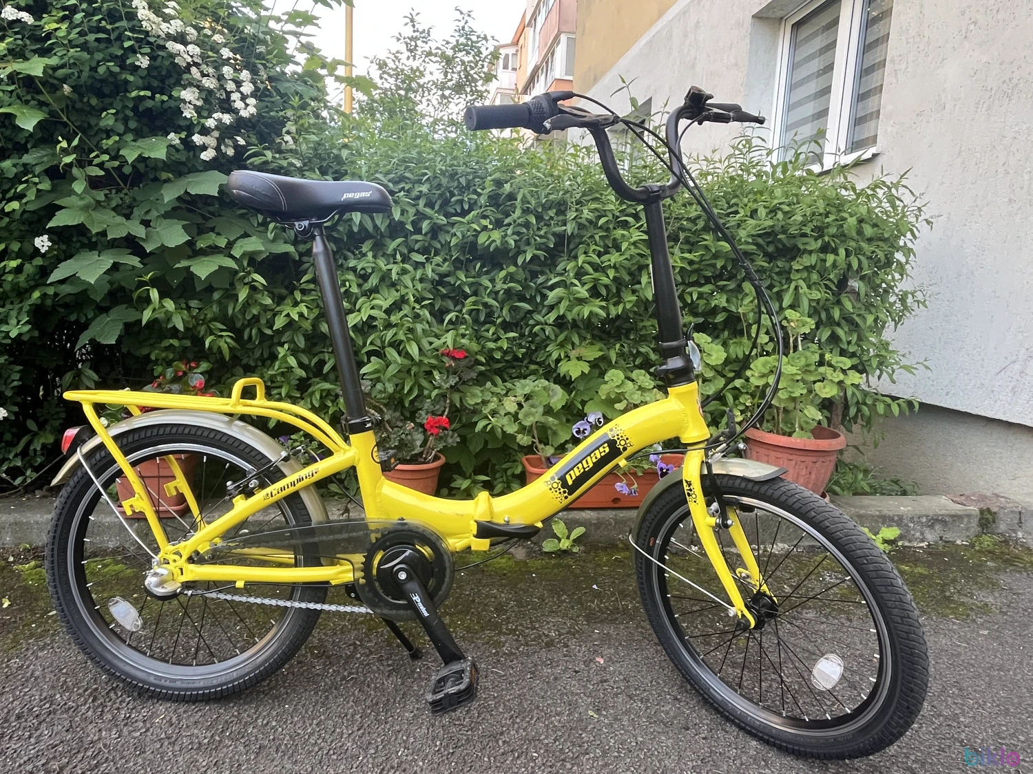 2. Bicicletă pliabilă Pegas Camping 3 s