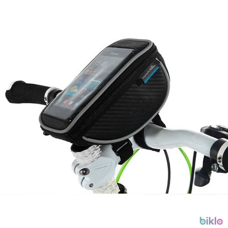 8. Borseta cu suport de telfon pt bicicleta , scuter , geanta noua