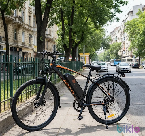 2. Bicicletă Electrică Kukirin V3 - Stare Bună, Puțin Folosită