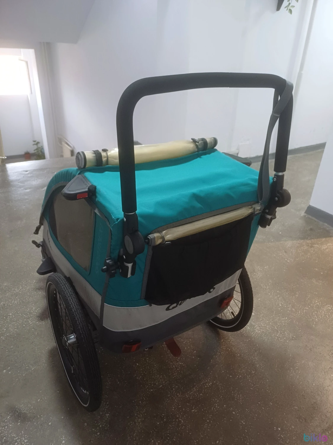 13. Trasura bicicleta transport copii 2-5 ani, carucior, remorca biciclete