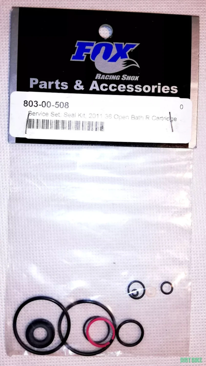 2. Kit Service Furca Fox Van Float 36 R 2011 803-00-508 Open Bath O/B