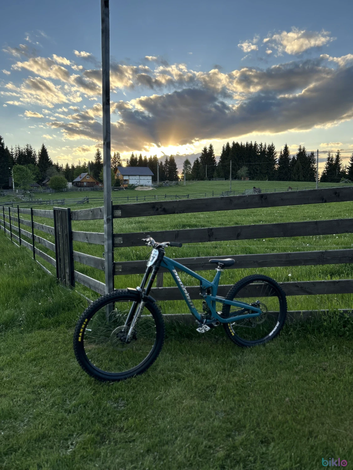 5. Bicicleta downhill Propain Spindrift Al Park 2024 marime L mullet