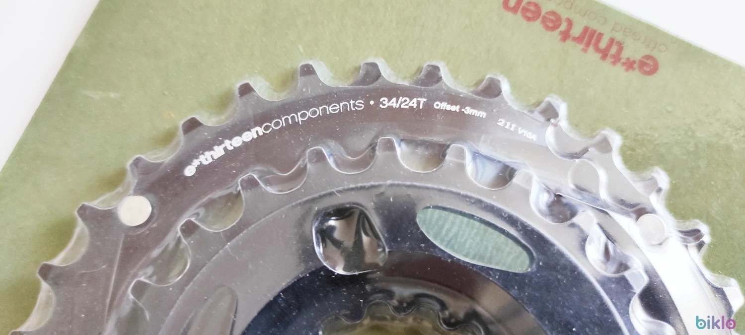 5. Set de foi E*thirteen 24-34t Shiftring Boost 148 Direct Mount nou