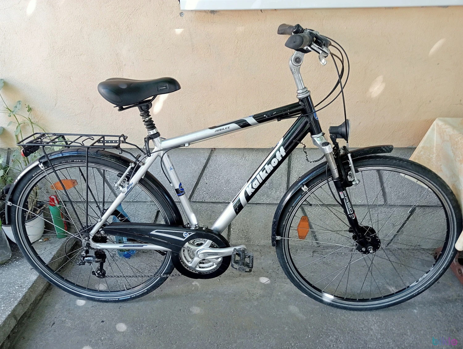1. Bicicleta oras alu Gudereit Germania 24 V Shimano Deore dinam Shimano in butuc Suspensie furca fata si tija de sa