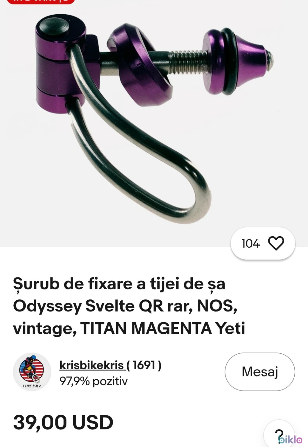6. Sachs, Odyssey zvelte titanium, Kcnc Z6