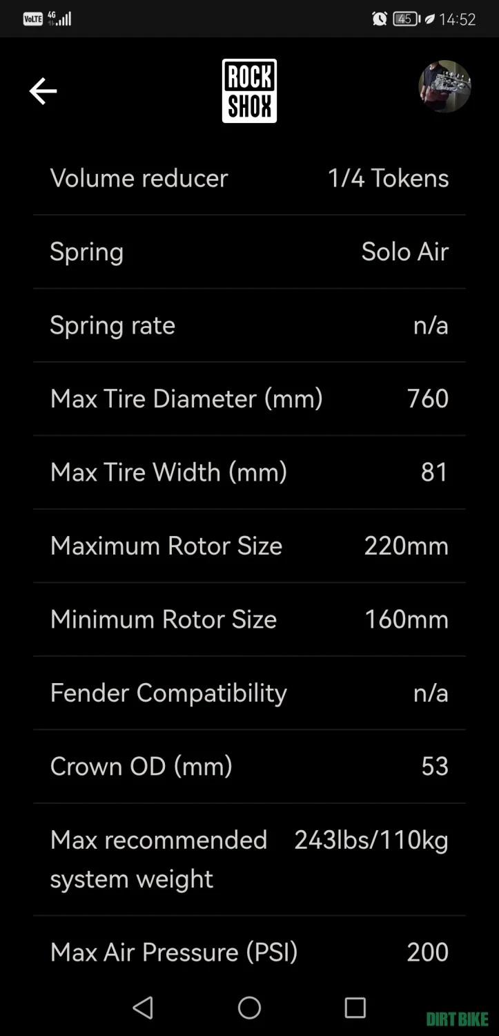 4. Rockshox Reba RL