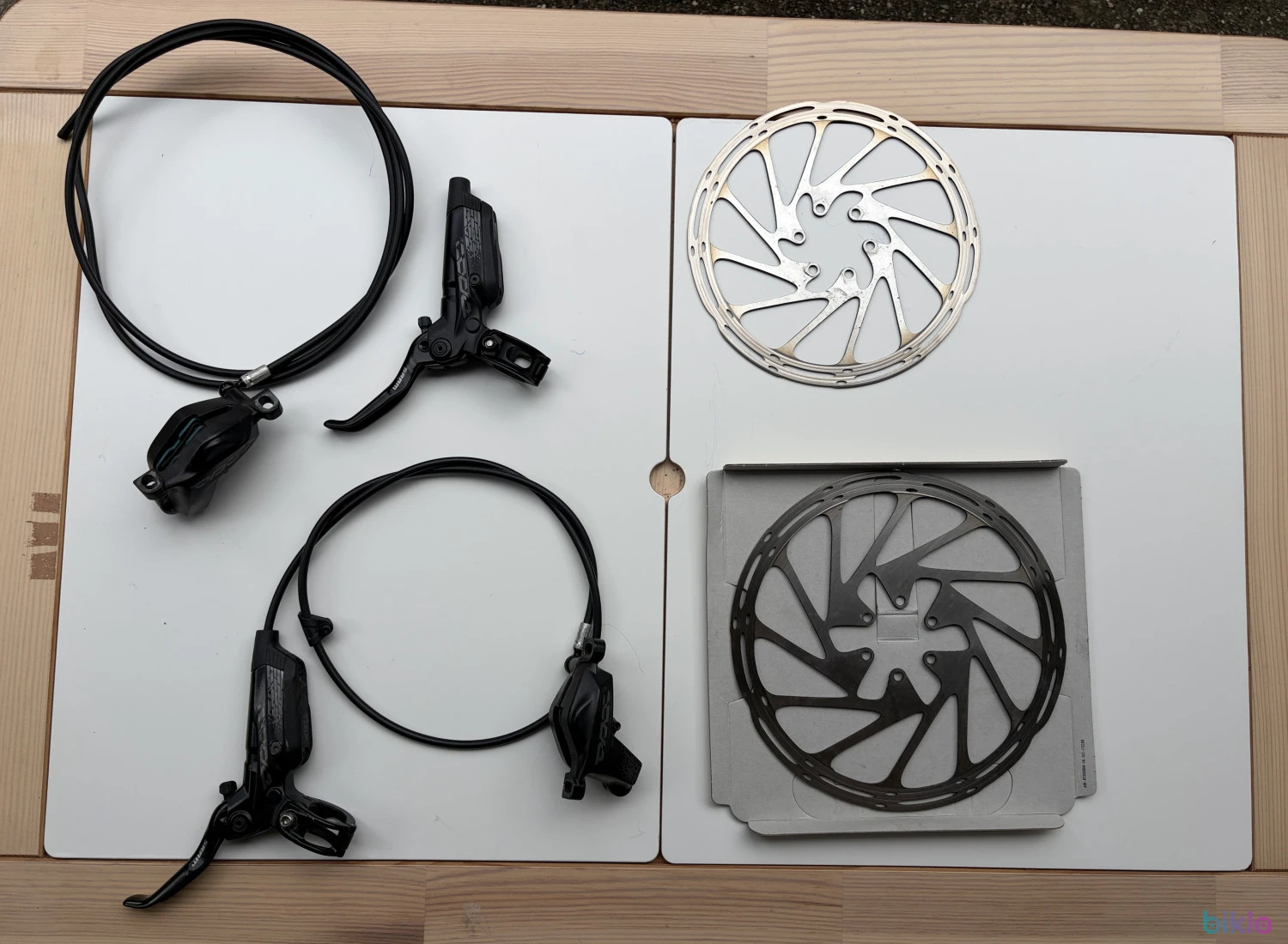 1. Set frane SRAM Guide R + discuri