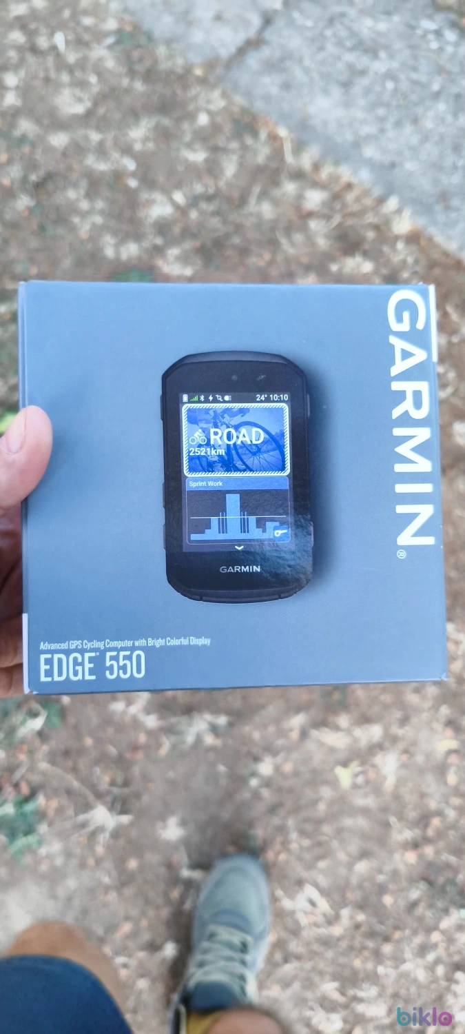 1. Ciclocomputer GPS Garmin Edge 550