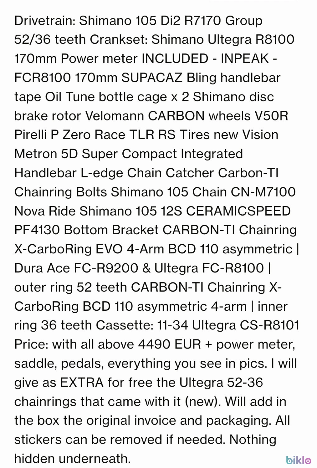 2. Bianchi Oltre RACE Shimano Di2