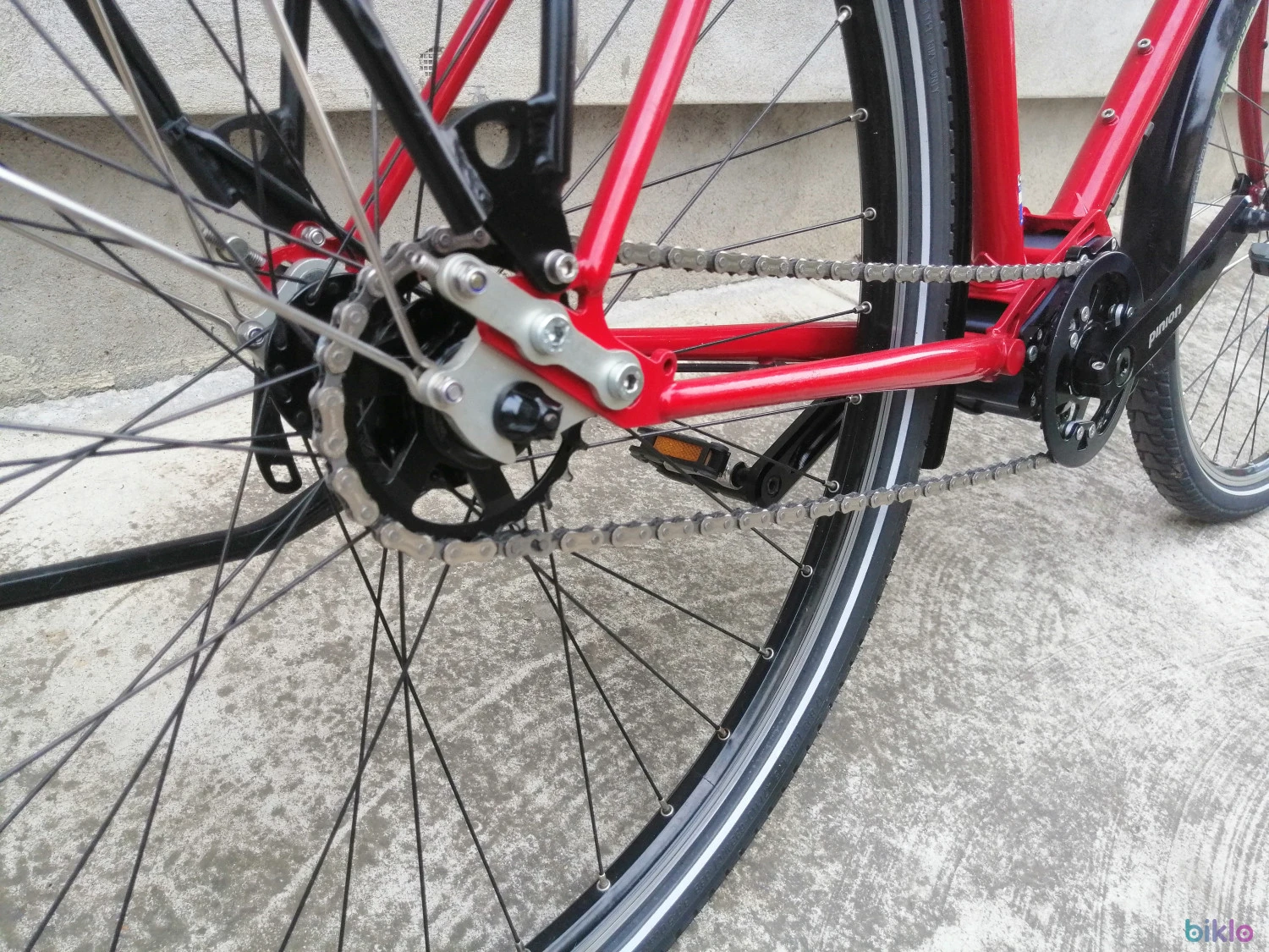 5. Trekking patria 28 cu pinion P18 hidraulica