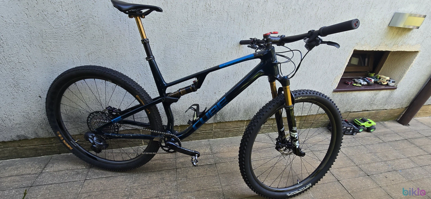 1. Cube AMS ZEROC99 C:68X SLT – FOX Factory Kashima – XX1 AXS – Stages Powermeter – FOX Transfer SL