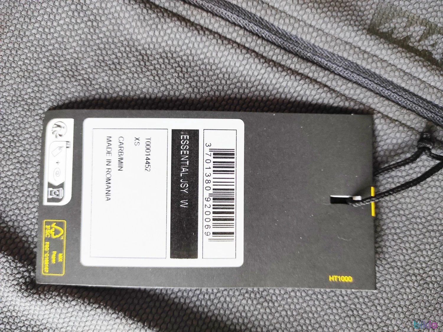 11. Tricou dama Mavic Essential Carbon/Mint marimea XS, nou