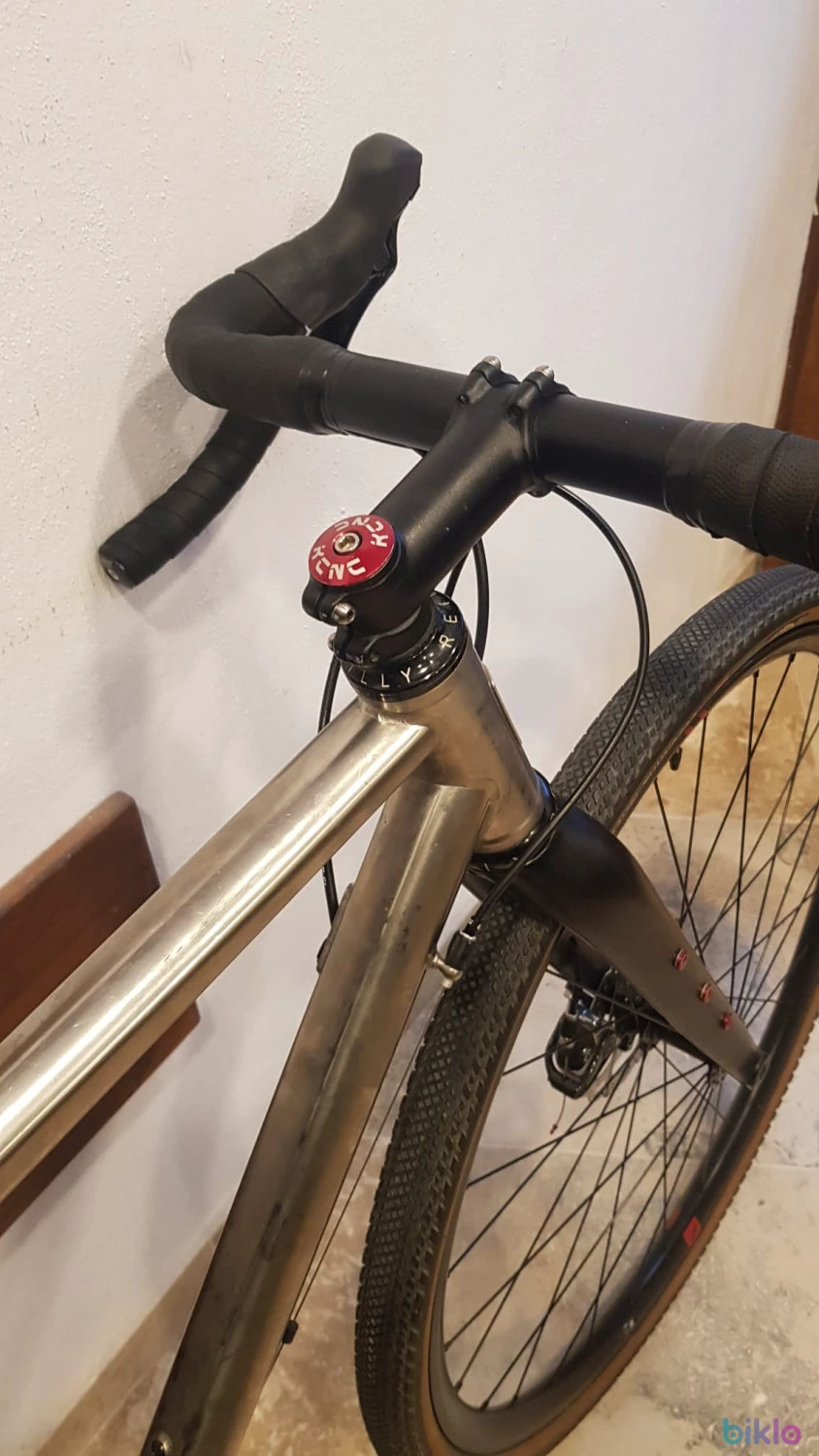 3. Gravel Reilly Gradient, titan, Dura Ace 2x11 mecanic, marime S (165-175)