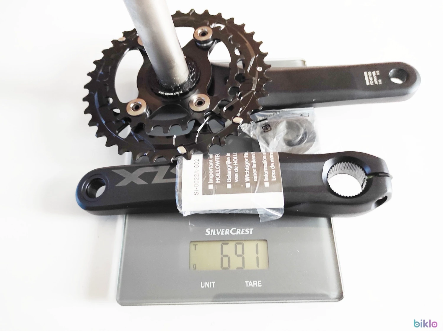 13. Angrenaj pedalier Shimano SLX FC-M7120-B2 2x12v. Boost 36/26T 170mm, nou
