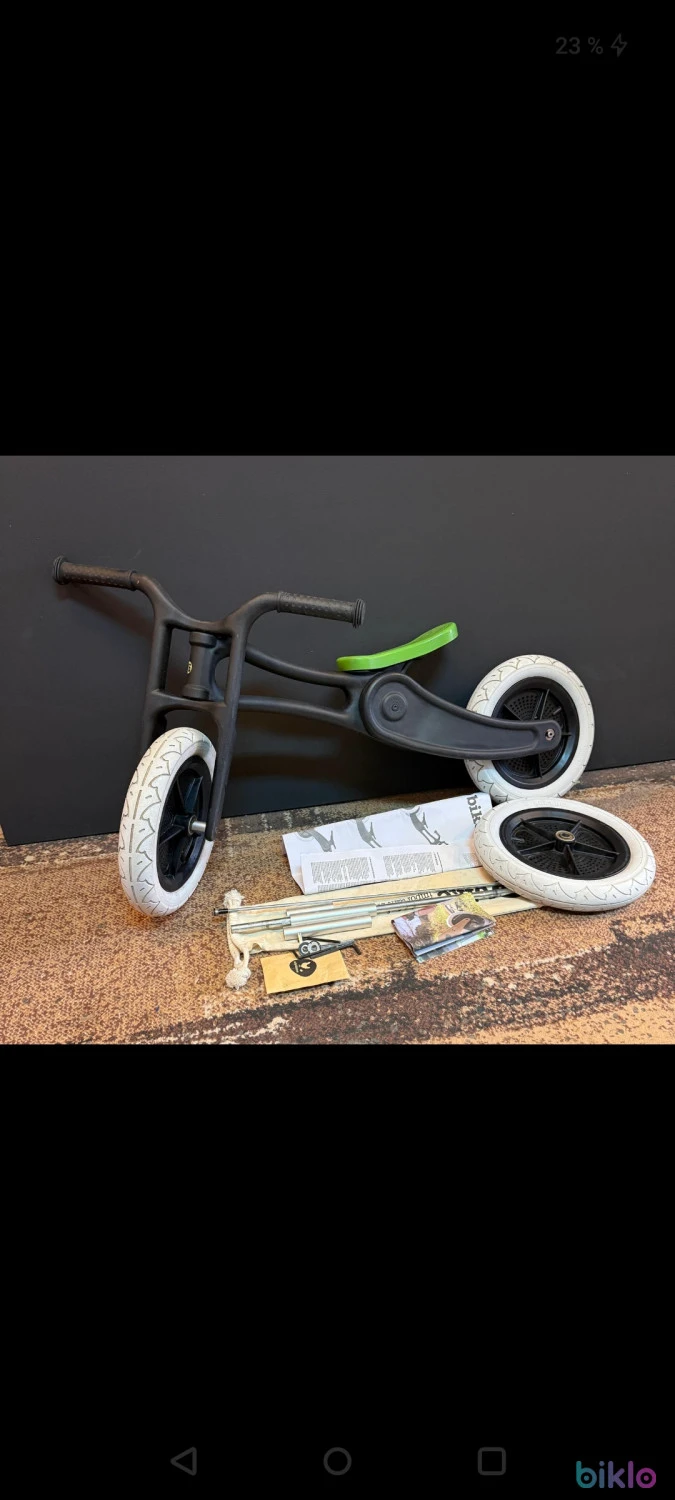 2. Bicicletă de echilibru Wishbone Design 3-în-1 - Ediţie Reciclată RE2 B