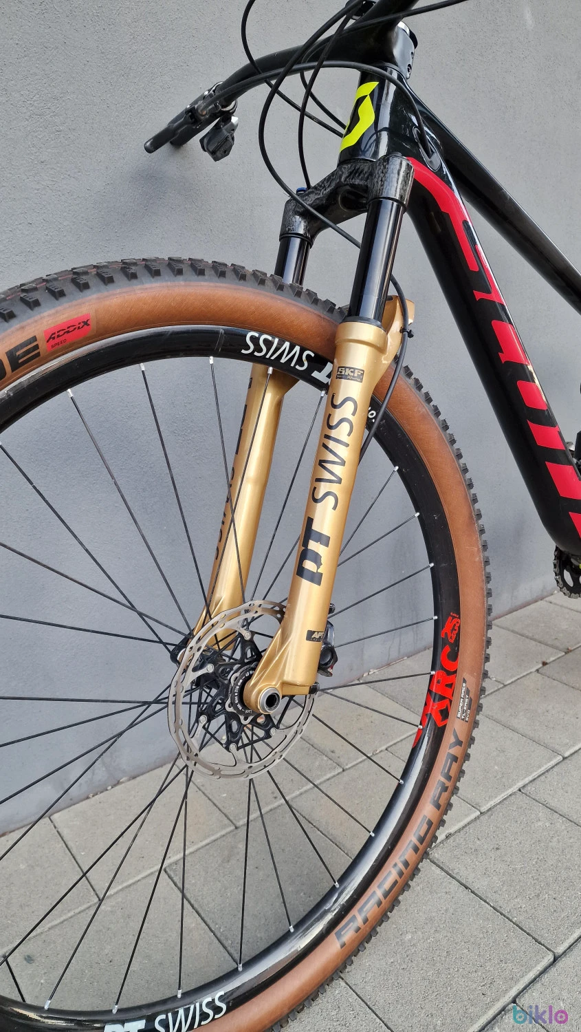 4. MTB cross country Scott Spark RC900 marime S AXS DT Swiss
