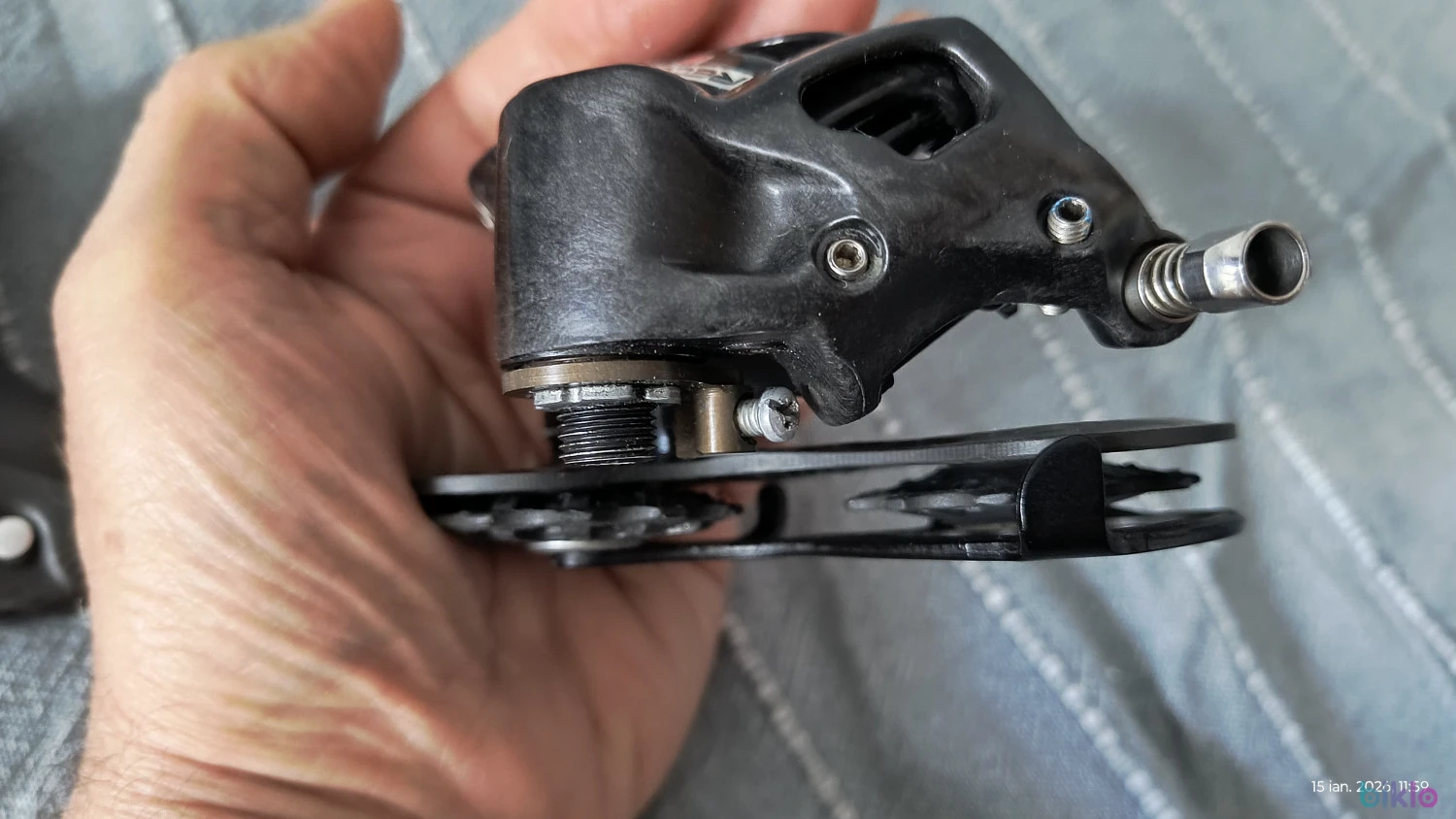 12. Set Campagnolo Record ergopowere + deraiore