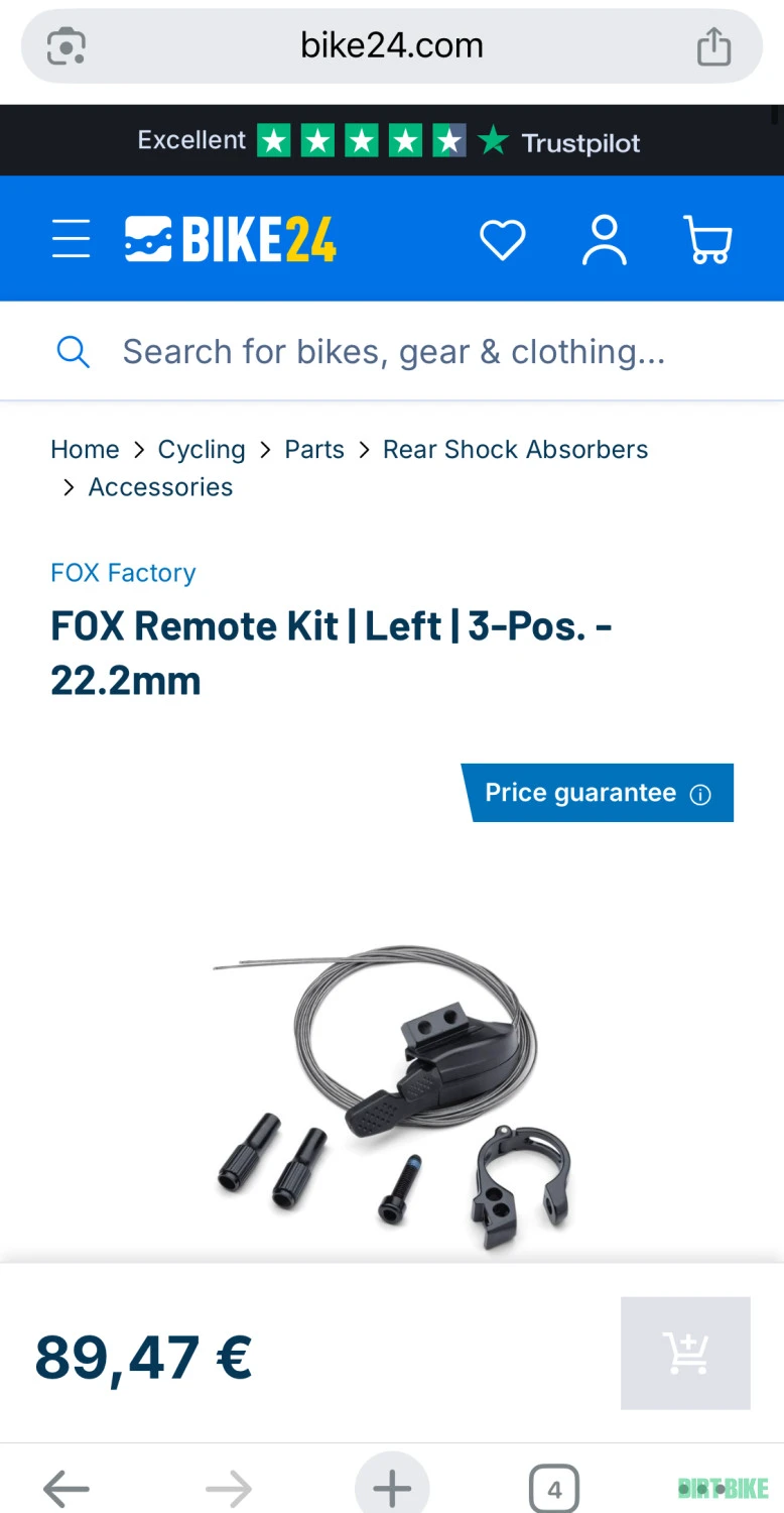 5. Fox maneta blocare 3 pozitii