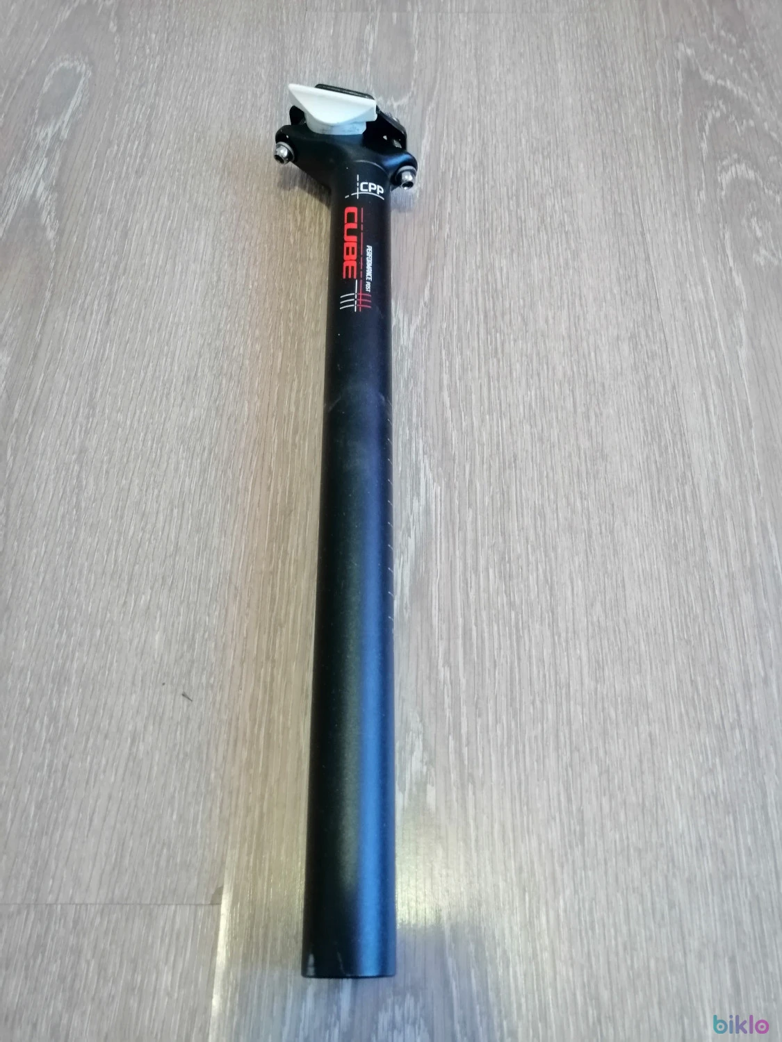 1. Tija sa Cube CPP, diametru Ø 31.6mm, lungime 400mm, offset 0mm