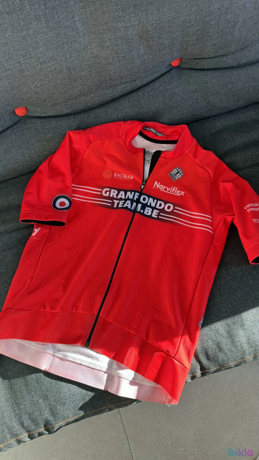 1. Tricou de ciclism de Toamna iarnă Bioracer EPIC cu mânecă scurtă Gabba