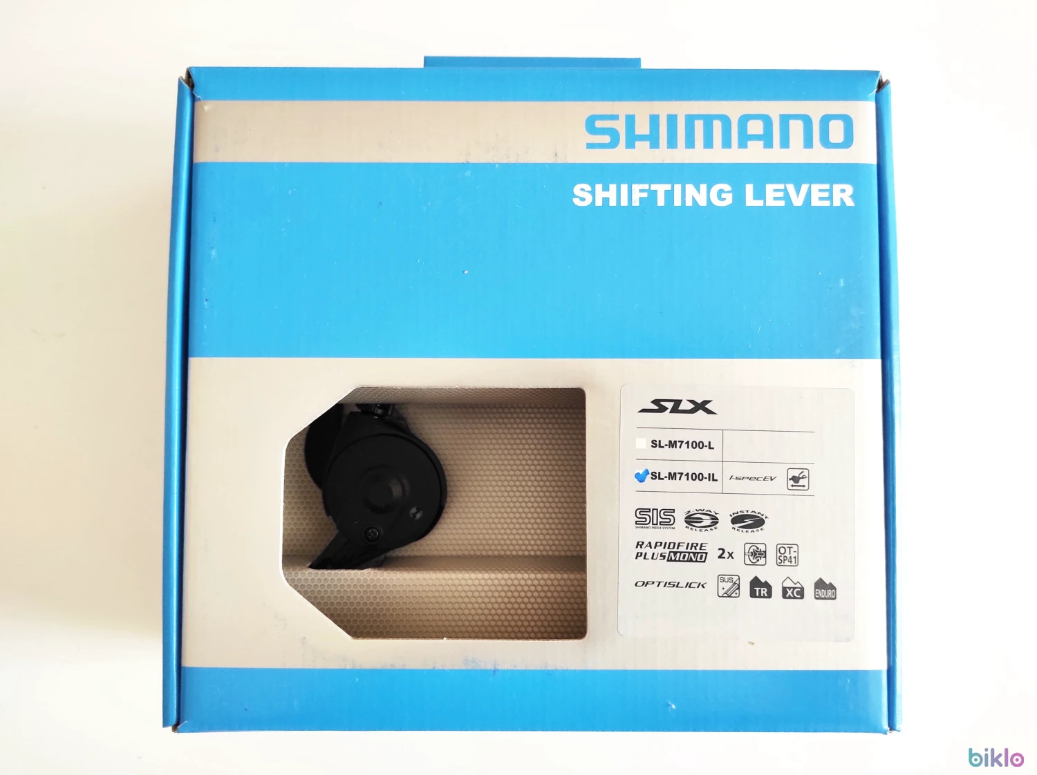 2. Maneta de schimbator foi Shimano SLX SL-M7100 2v, I-Spec EV, noua