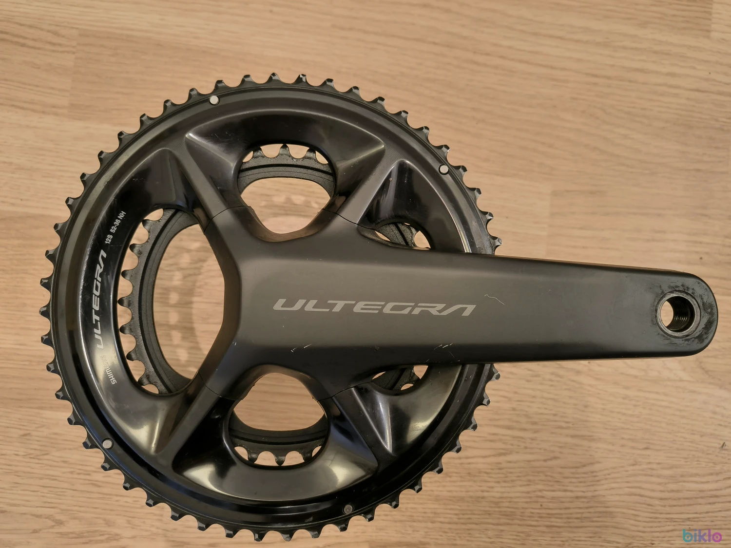 1. Set complet angrenaj Shimano Ultegra FC-R8100 cu Power Meter și foi 52/36T
