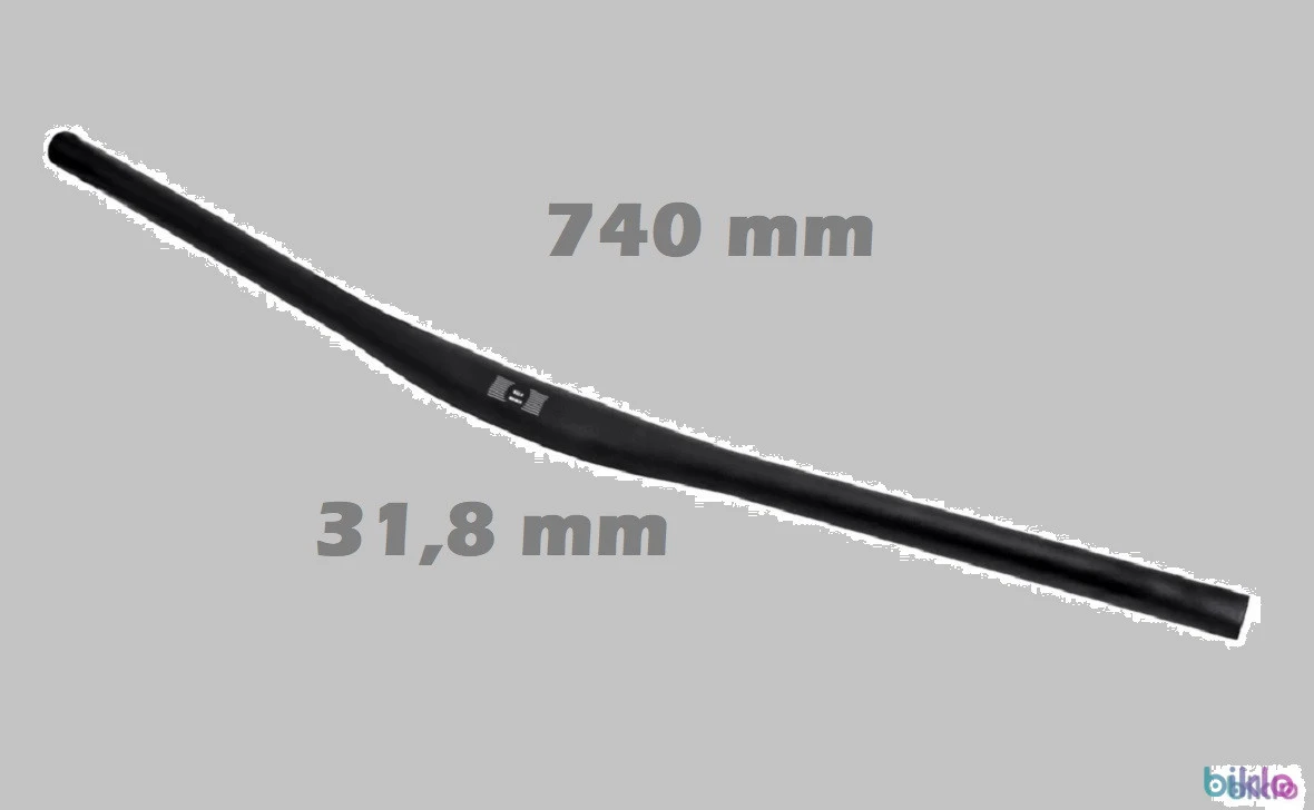 1. Ghidon Mtb Enduro 740 mm + pipa (optional)