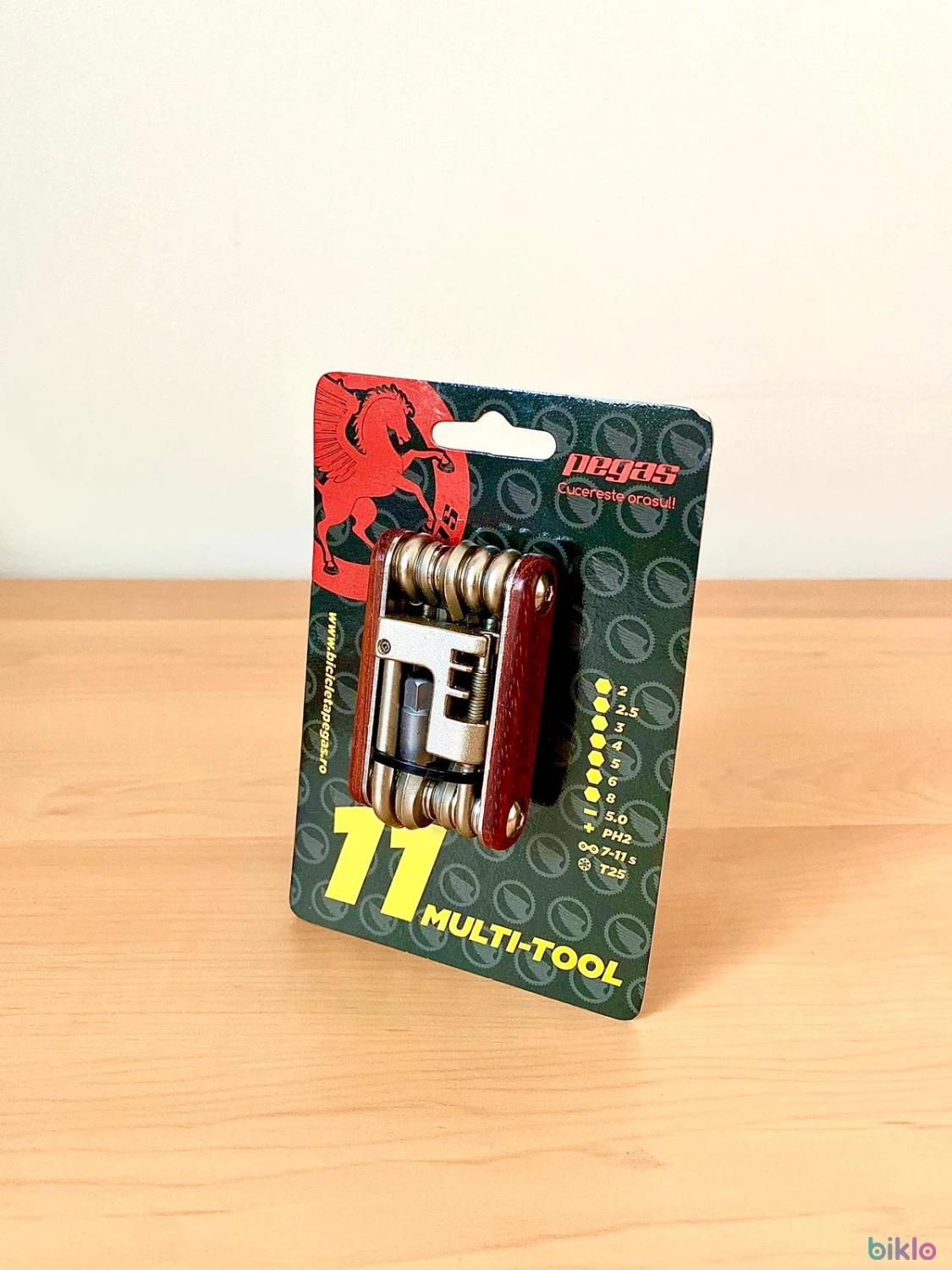 1. Set scule bicicleta Pegas 11 in 1, presa lant inclusa, imbusuri