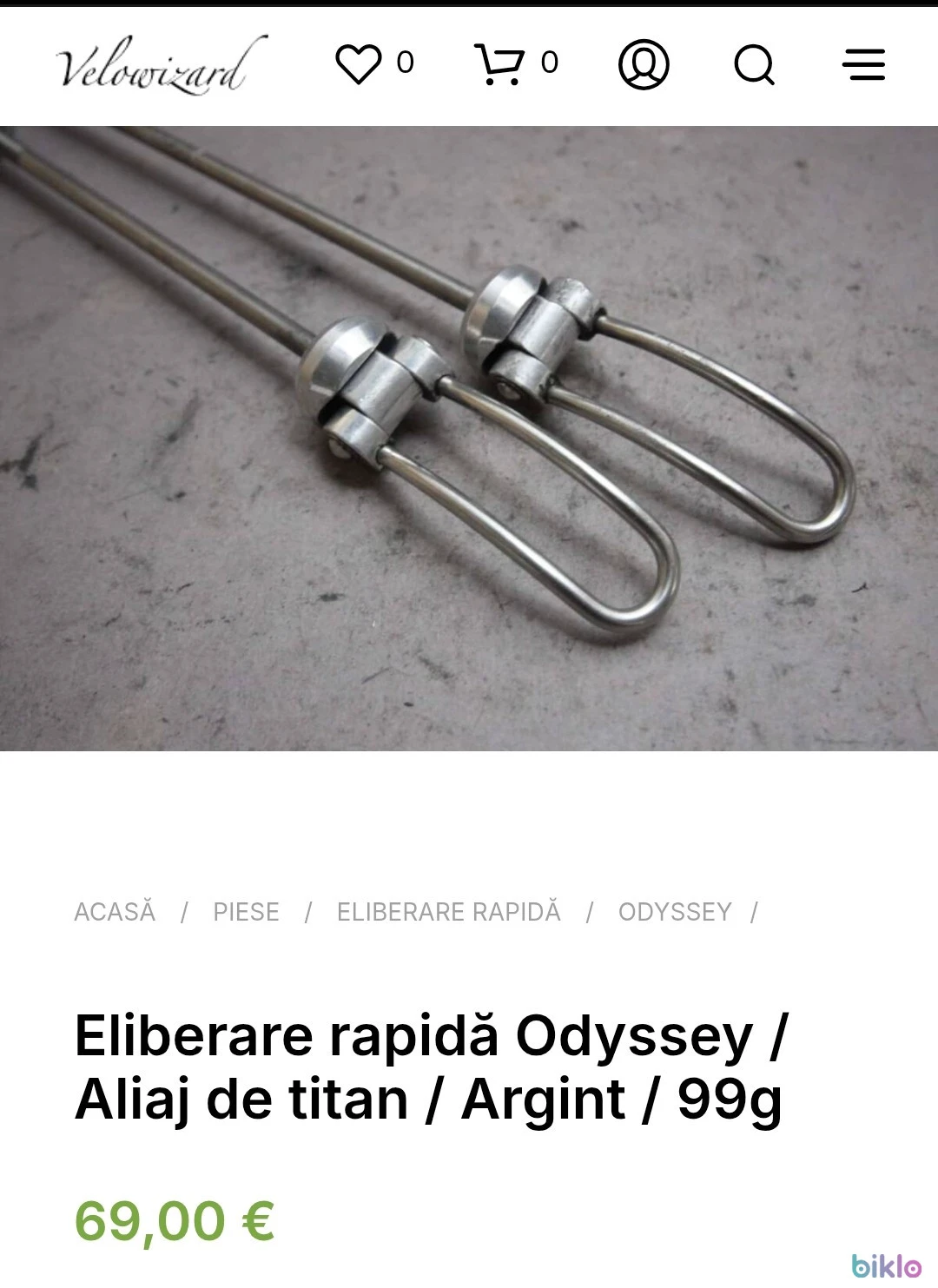 7. Sachs, Odyssey zvelte titanium, Kcnc Z6