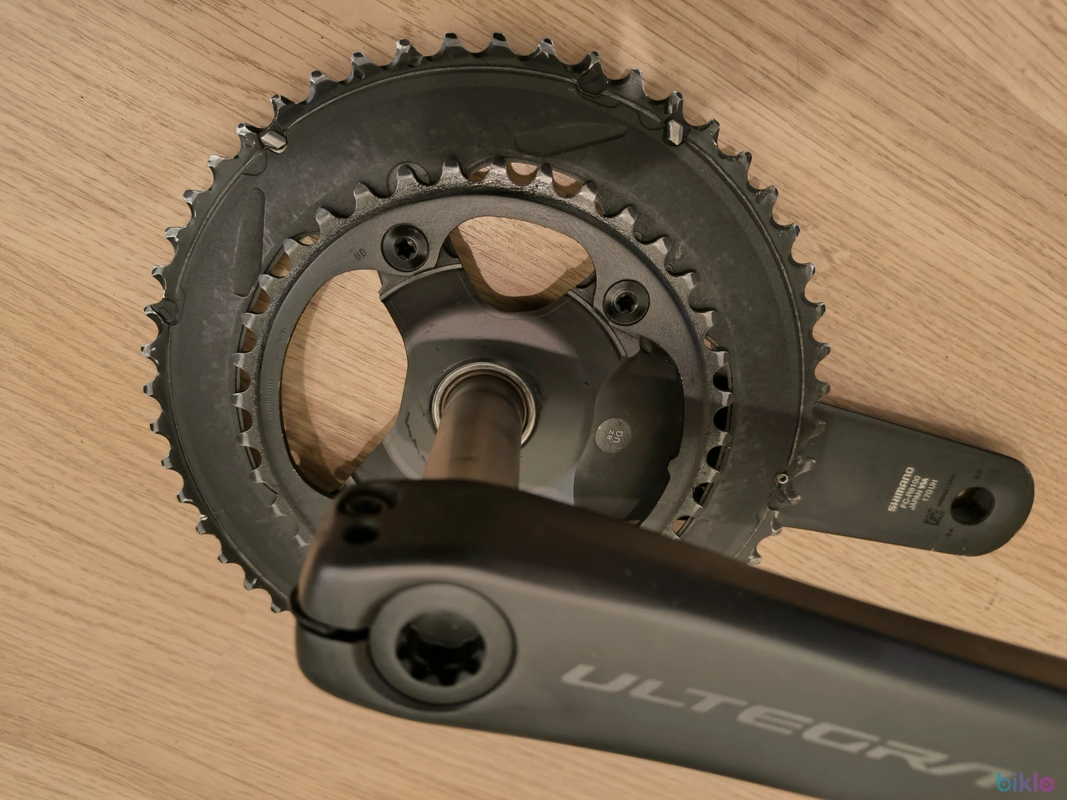 5. Set complet angrenaj Shimano Ultegra FC-R8100 cu Power Meter și foi 52/36T