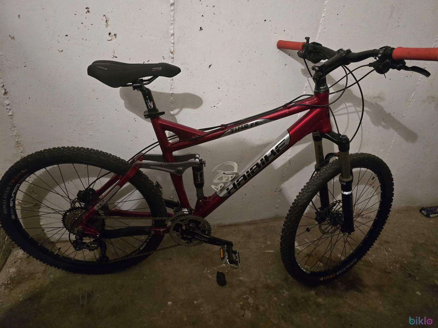 1. Haibike Time FS – Full Suspension 26 inch