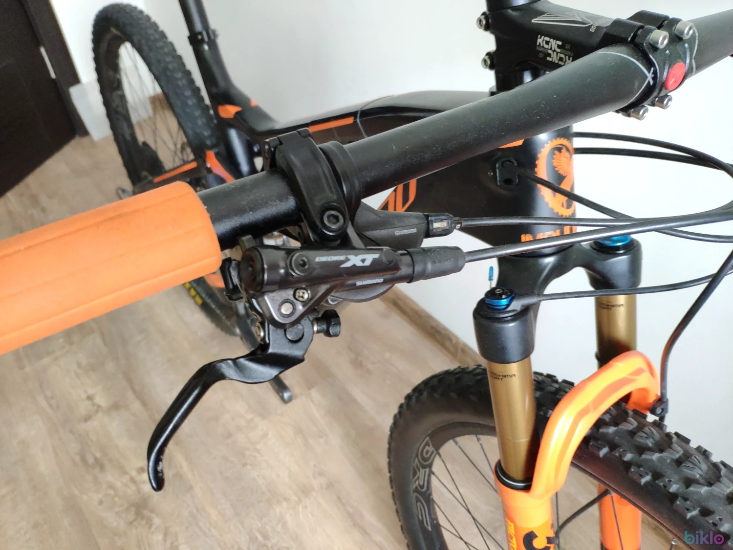 5. Bicicleta MTB XC full suspension Torpado Matador X, Fox Kashima, 1x12