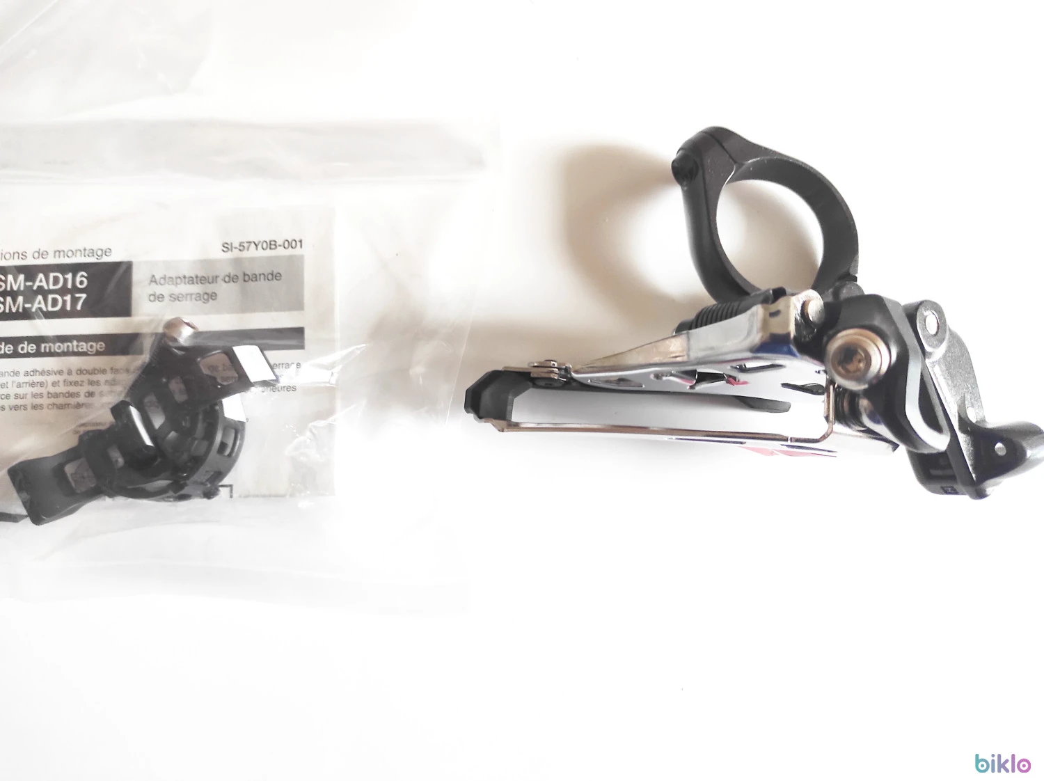 3. Schimbator foi Shimano Deore XT FD-M8020-L 2x11v. prindere cu colier nou