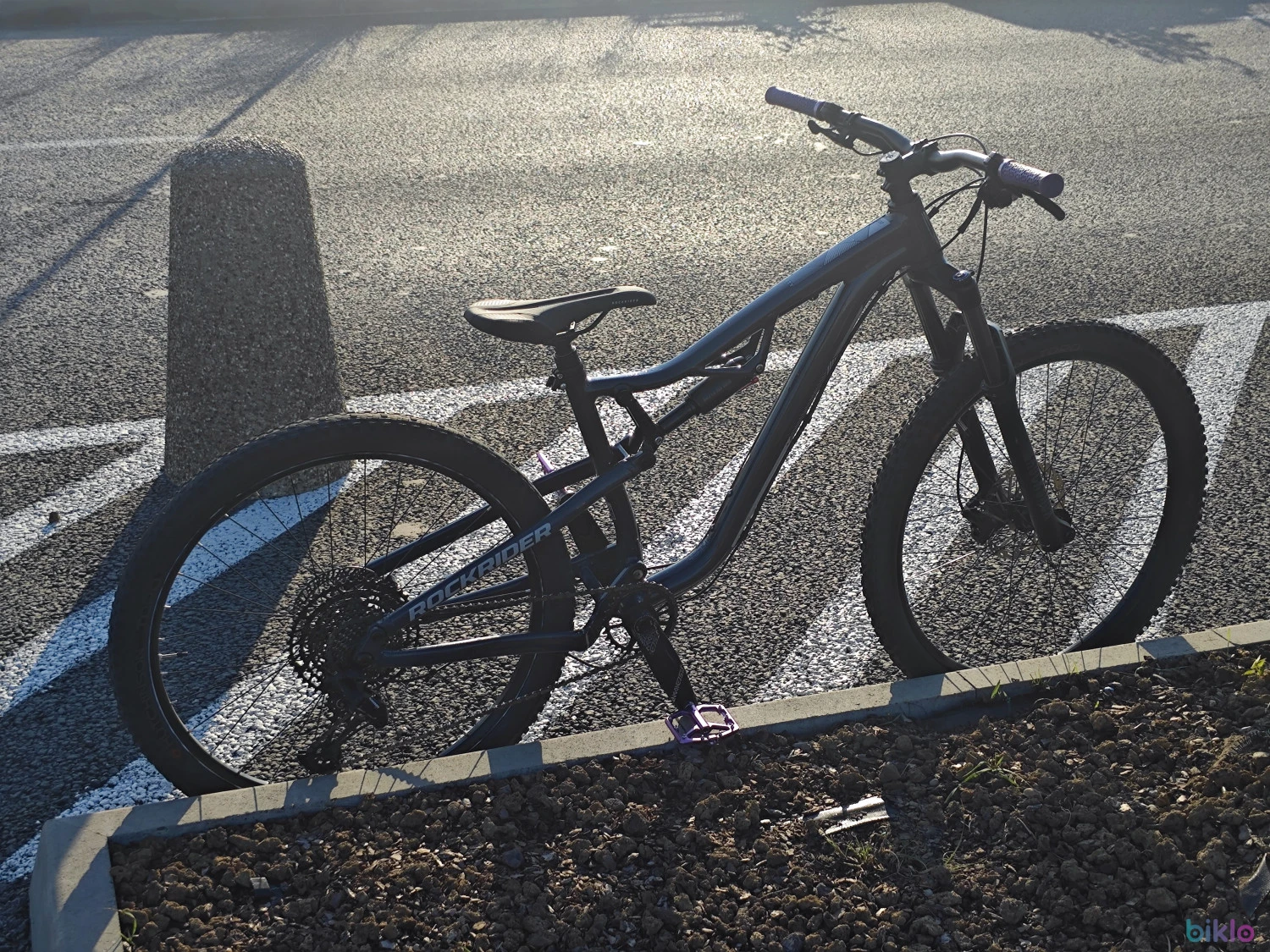 4. MTB Rockrider AM 50S 1x12 SRAM Eagle, full suspension trail, stare foarte bună