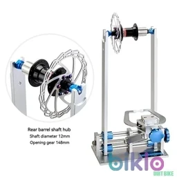 1. Tija de fixare butuc ax bicicleta aluminiu