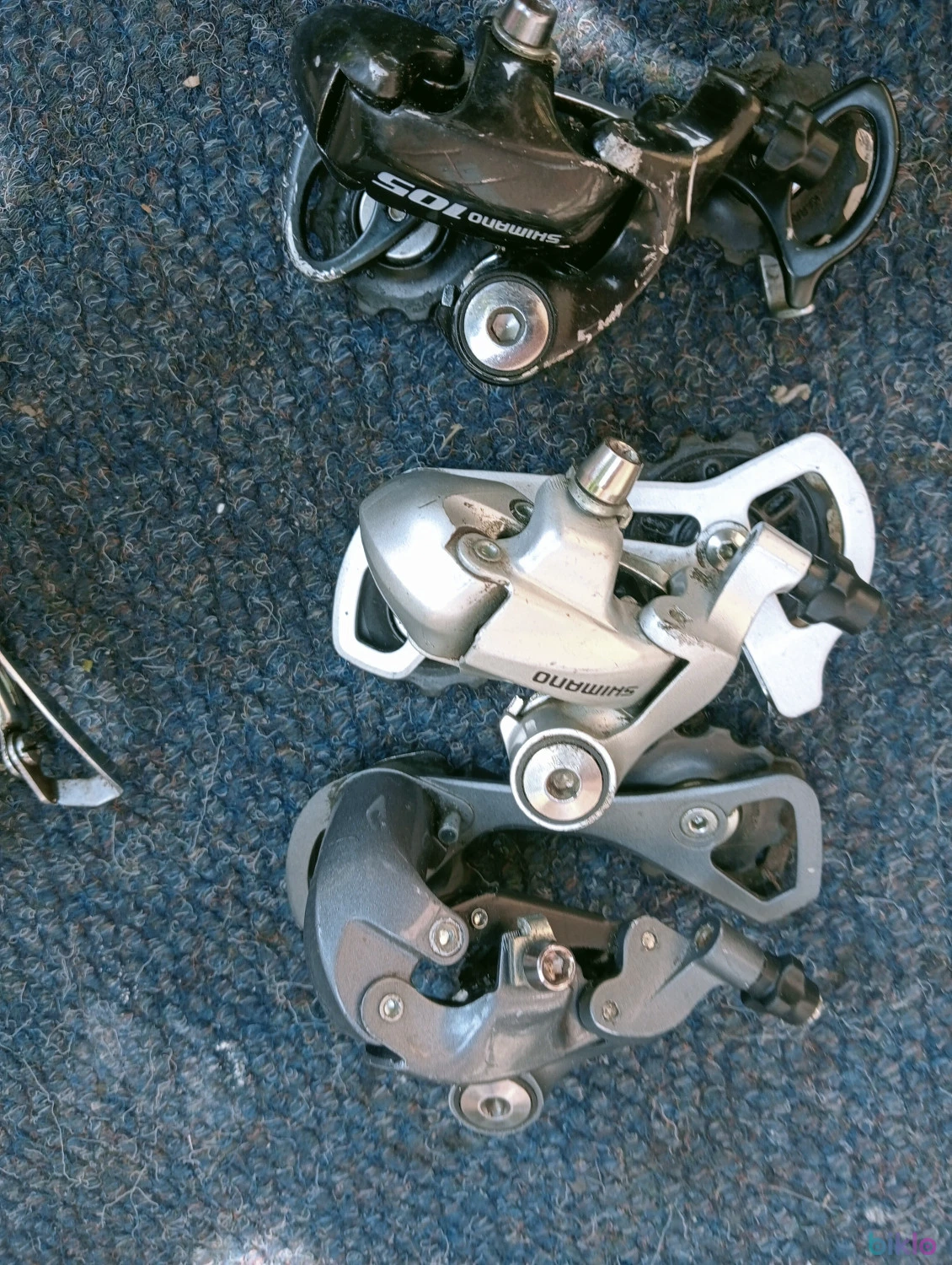 7. Maneta combo Shimano Deore schimbator 9 viteze si frana V - breake
